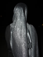 Silver Pashmina Hijab