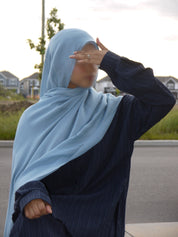 Sky Modal Hijab Set