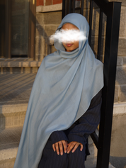 Sky Modal Hijab Set