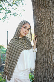 Taupe Check